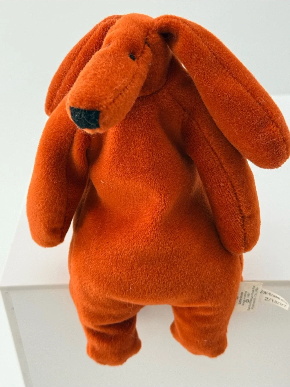 Plush Rust Brown Bunny-Dog Stuffed Toy